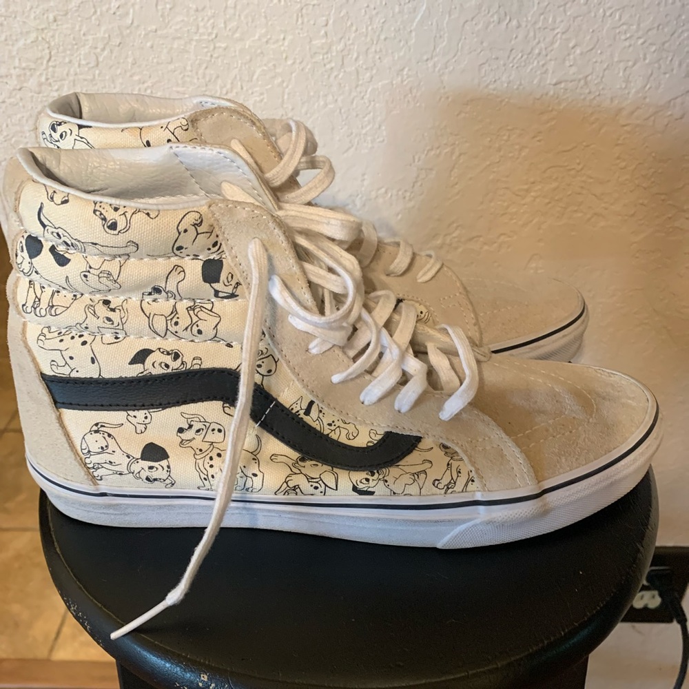 Van’s Disney 101 Dalmatians High Top Men’s 9